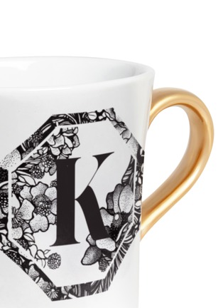 Detail View - Click To Enlarge - LANE CRAWFORD - Printed letter mug – K