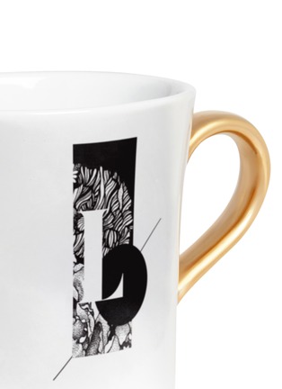 Detail View - Click To Enlarge - LANE CRAWFORD - PRINTED LETTER MUG – L