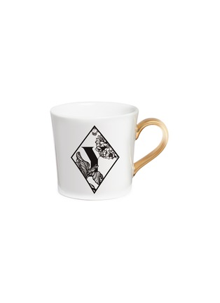 Main View - Click To Enlarge - CHERRY SWEET X LANE CRAWFORD - Printed letter mug – Y
