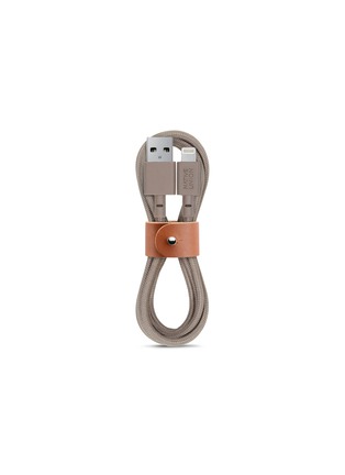 Main View - Click To Enlarge - NATIVE UNION - BELT lightning charging cable – Taupe