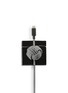 Main View - Click To Enlarge - NATIVE UNION - NIGHT Marble Edition lightning charging cable – Black