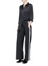 Figure View - Click To Enlarge - EQUIPMENT - 'Essential' silk satin shirt