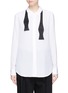 Main View - Click To Enlarge - EQUIPMENT - 'Essential' bow tie silk crepe shirt