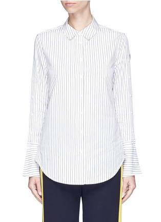 Main View - Click To Enlarge - EQUIPMENT - 'Rossi' mixed stripe shirt