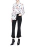 Figure View - Click To Enlarge - EQUIPMENT - 'Slim Signature' floral print silk crepe shirt