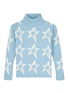 Main View - Click To Enlarge - PERFECT MOMENT - 'Star Dust' extra fine Merino wool kids sweater