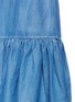 Detail View - Click To Enlarge - CO - Gathered drop waist denim dress
