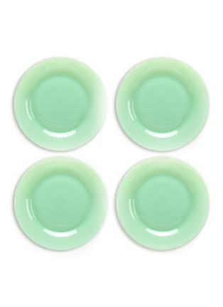 Main View - Click To Enlarge - MOSSER GLASS - Dinner plate set – Jadeite