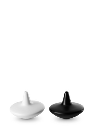Main View - Click To Enlarge - DESIGN HOUSE STOCKHOLM - Toupie salt & pepper shakers