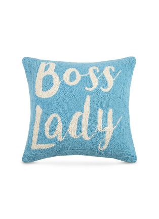 Main View - Click To Enlarge - PEKING HANDICRAFT - Boss Lady wool cushion