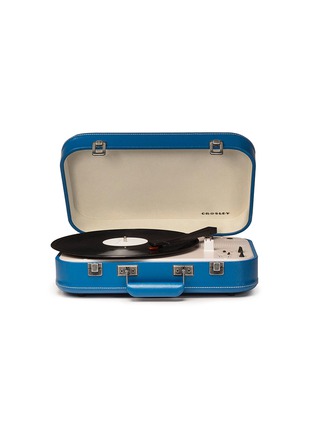 Main View - Click To Enlarge - CROSLEY RADIO - Coupe portable turntable – Vintage Teal