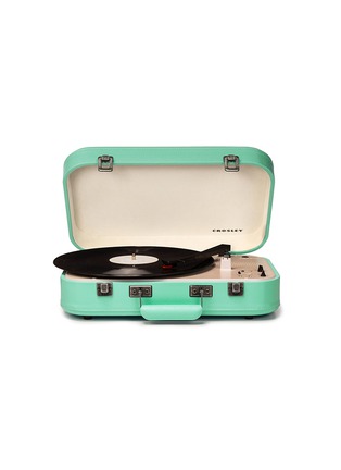 Main View - Click To Enlarge - CROSLEY RADIO - Coupe portable turntable – Blue