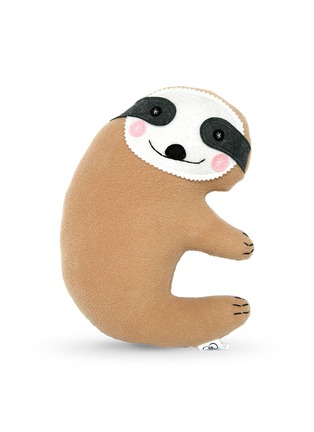 Main View - Click To Enlarge - FRIENDS OF SOCKTOPUS - Seymour Sloth plush toy