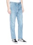 Front View - Click To Enlarge - DOUBLET - Stripe outseam jeans