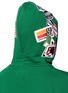 Detail View - Click To Enlarge - DOUBLET - Mixed patch logo print hoodie