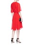Figure View - Click To Enlarge - LANVIN - Ruched panel crepe mock wrap dress
