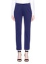 Main View - Click To Enlarge - LANVIN - Contrast outseam wool tuxedo pants