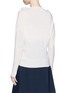 Back View - Click To Enlarge - LANVIN - Ruffle trim wool blend cardigan