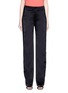 Main View - Click To Enlarge - LANVIN - Contrast outseam satin pants