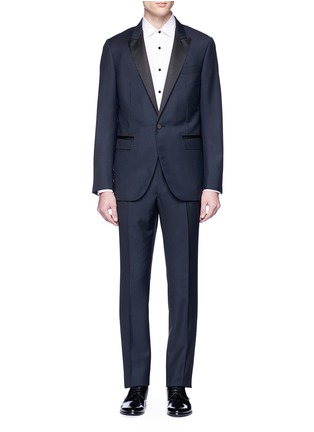 Main View - Click To Enlarge - LANVIN - 'Attitude' wool tuxedo suit