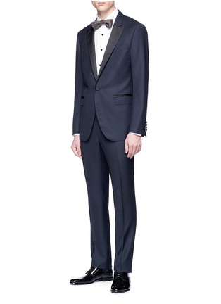 Figure View - Click To Enlarge - LANVIN - 'Attitude' wool tuxedo suit