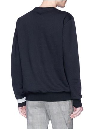 Back View - Click To Enlarge - LANVIN - 'Diplo' dinosaur embroidered sweatshirt
