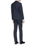 Back View - Click To Enlarge - LANVIN - 'Attitude' wool suit