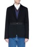 Main View - Click To Enlarge - LANVIN - Exposed seam panelled jersey blazer