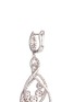 Detail View - Click To Enlarge - LC COLLECTION JEWELLERY - Diamond 18k white gold geometric cutout drop earrings