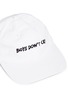 Detail View - Click To Enlarge - NASASEASONS - 'Boys Don't Cry' embroidered baseball cap