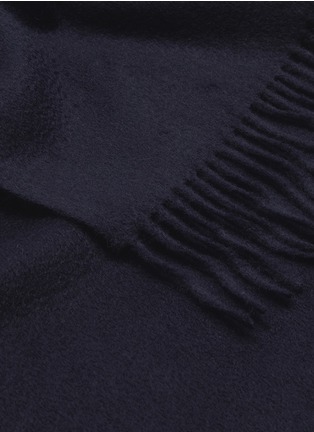 Detail View - Click To Enlarge - ISH - Cashmere melton scarf