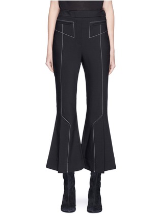 Main View - Click To Enlarge - ELLERY - 'Align' cropped flared pants