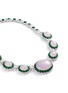 Figure View - Click To Enlarge - LC COLLECTION JADE - Diamond jade 18k white gold necklace