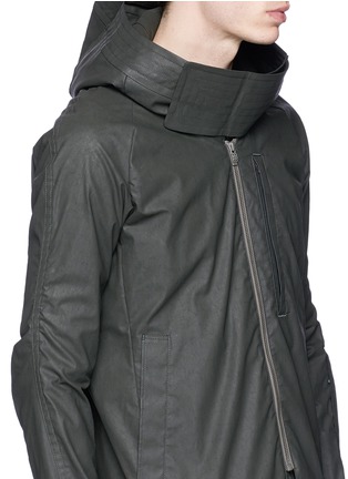 Detail View - Click To Enlarge - DEVOA - Hooded jacket
