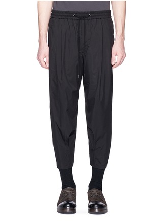 Main View - Click To Enlarge - DEVOA - Cropped jogging pants
