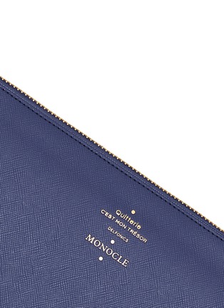 Detail View - Click To Enlarge - MONOCLE - x Delfonics magazine pouch – Dark Blue