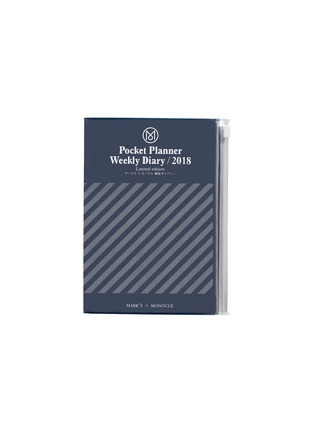 Main View - Click To Enlarge - MONOCLE - x Mark's 2018 weekly diary – Navy