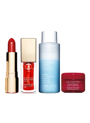 Main View - Click To Enlarge - CLARINS - Joli Rouge and Comfort Oil Set