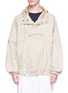Main View - Click To Enlarge - FENG CHEN WANG - Bungee drawcord hooded jacket