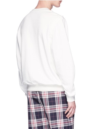 Back View - Click To Enlarge - FENG CHEN WANG - Washing label pocket sweatshirt