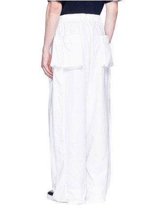 Back View - Click To Enlarge - FENG CHEN WANG - Wide leg sweatpants