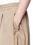 Detail View - Click To Enlarge - FENG CHEN WANG - Zip outseam twill shorts