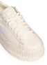 Detail View - Click To Enlarge - PUMA - Anklelet leather platform sneakers
