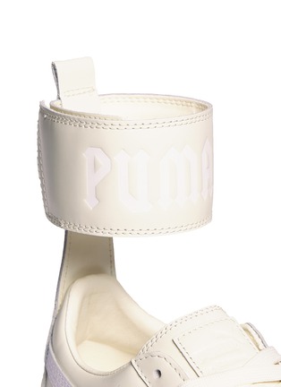  - PUMA - Anklelet leather platform sneakers