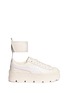 Main View - Click To Enlarge - PUMA - Anklelet leather platform sneakers