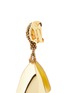 Detail View - Click To Enlarge - OSCAR DE LA RENTA - 'Impatiens' mini metallic petal beaded drop clip earrings