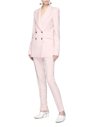 Figure View - Click To Enlarge - GABRIELA HEARST - 'Isabel' wool suiting pants