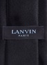 Detail View - Click To Enlarge - LANVIN - Silk twill tie