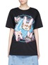 Main View - Click To Enlarge - MARC JACOBS - 'Lazer Cat' jersey T-shirt