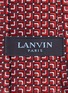 Detail View - Click To Enlarge - LANVIN - Square jacquard silk tie